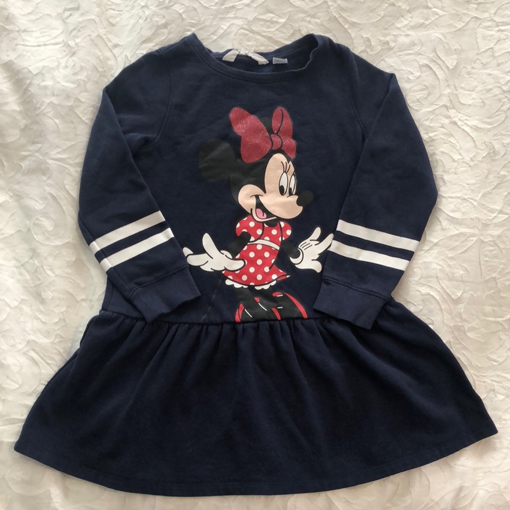 Minnie Mouse sweatshirt dress H&M